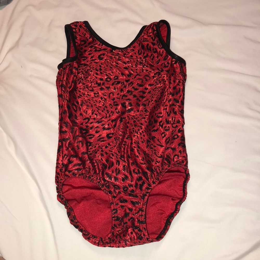 I am selling a tank top style gymnastics leotard.